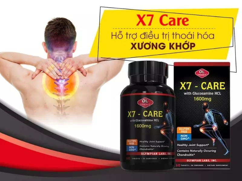 X7 Care giúp tăng cường canxi cho xương chắc khỏe